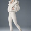 Veste Foxy en fausse fourrure - Ivoire