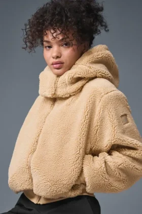Veste Foxy Sherpa - Camel