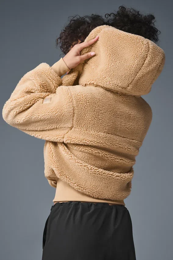 Veste Foxy Sherpa - Camel