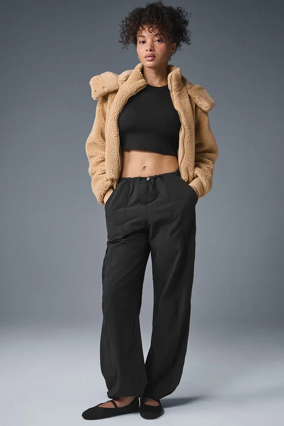 Veste Foxy Sherpa - Camel