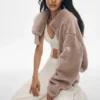 Veste Foxy Sherpa - Chai Latte