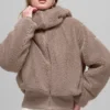 Veste Foxy Sherpa - Chai Latte