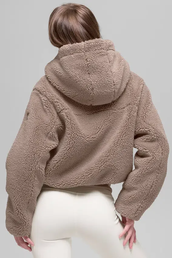 Veste Foxy Sherpa - Chai Latte