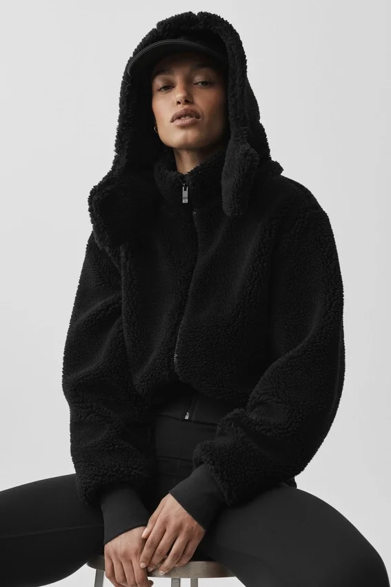 Veste Foxy Sherpa - Noir