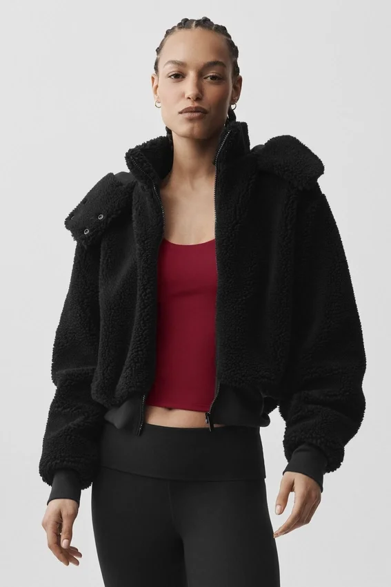 Veste Foxy Sherpa - Noir