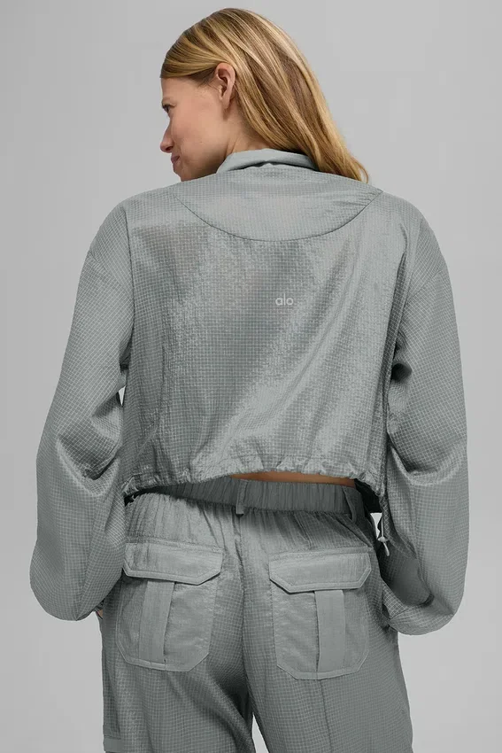 Veste Game Time à fermeture éclair intégrale - Gris lunaire
