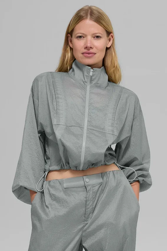 Veste Game Time à fermeture éclair intégrale - Gris lunaire