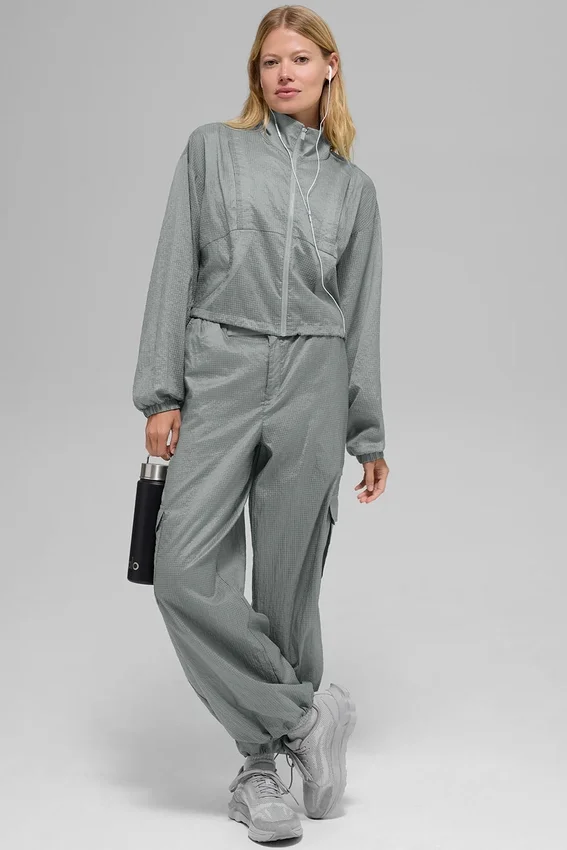 Veste Game Time à fermeture éclair intégrale - Gris lunaire