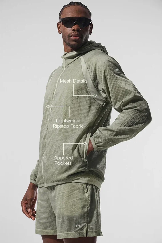 Veste Game Time Ripstop - Limestone
