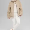 Veste Grand en fausse peau de mouton - Woodland Tan