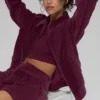 Veste « Micro Corduroy on Duty » - Bordeaux