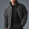Veste Notable en tissu extensible - Anthracite