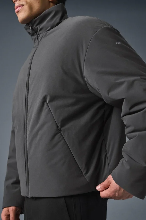 Veste Notable en tissu extensible - Anthracite