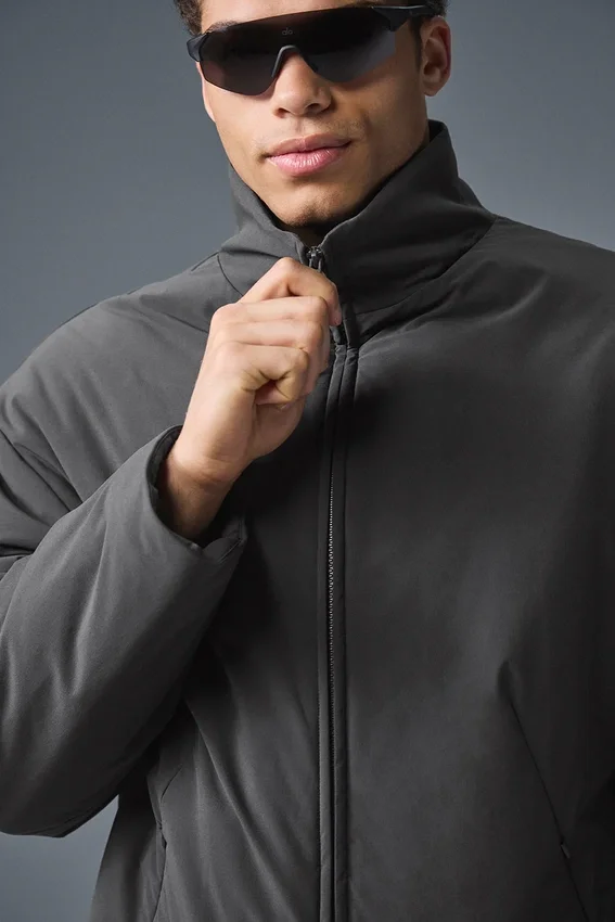Veste Notable en tissu extensible - Anthracite