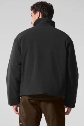 Veste Notable en tissu extensible – Noir