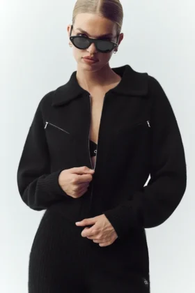 Veste Radiate en cachemire - Noir