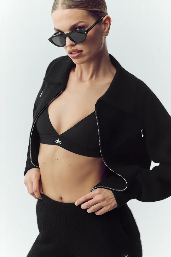 Veste Radiate en cachemire - Noir