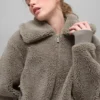 Veste Sherpa Downtown - Cacao clair