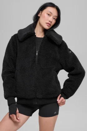 Veste Sherpa Downtown - Noir
