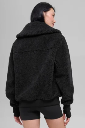 Veste Sherpa Downtown – Noir