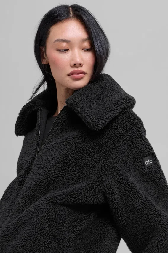 Veste Sherpa Downtown - Noir