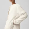 Veste Take Note en polaire - Ivoire