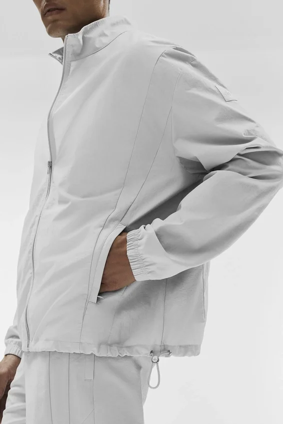 Veste Takeaway Track à fermeture éclair intégrale - Titanium