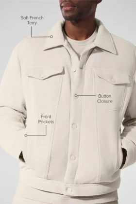 Veste Trucker Ease – Bone