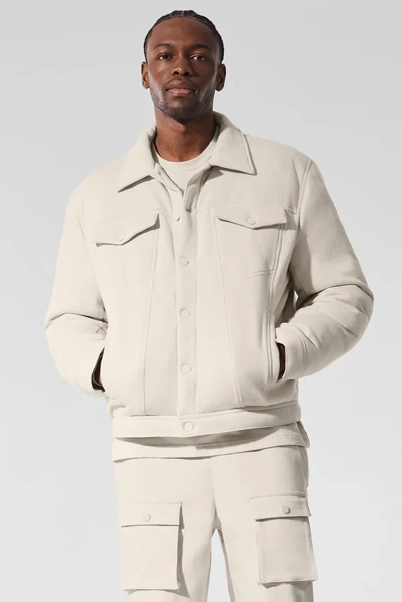 Veste Trucker Ease - Bone