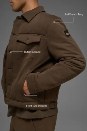Veste Trucker Ease – Espresso
