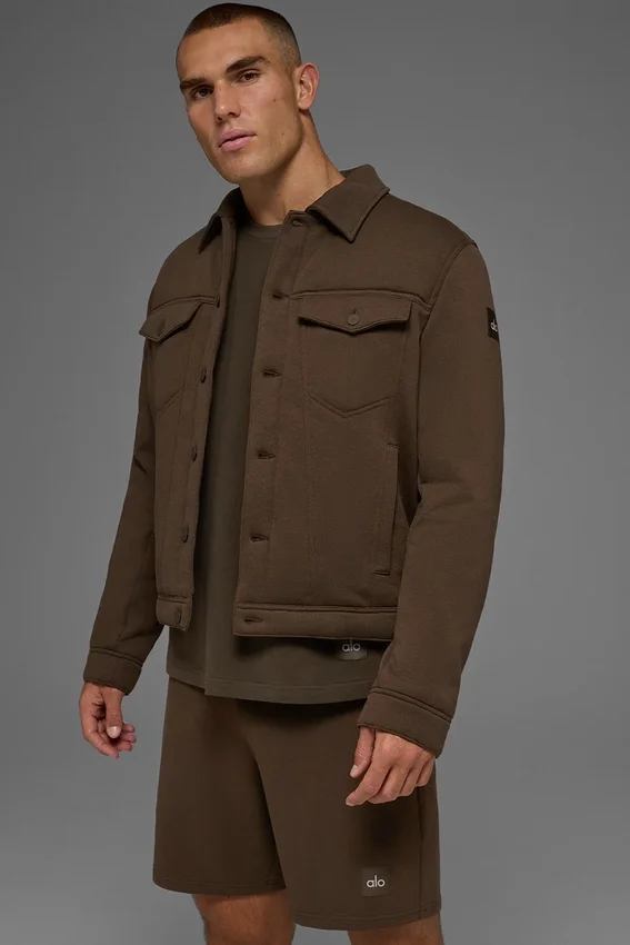 Veste Trucker Ease - Espresso
