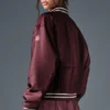 Veste universitaire Afterglow - Truffe bordeaux