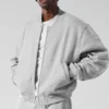 Veste universitaire Renown - Gris chiné athlétique