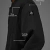 Veste universitaire Renown - Noir