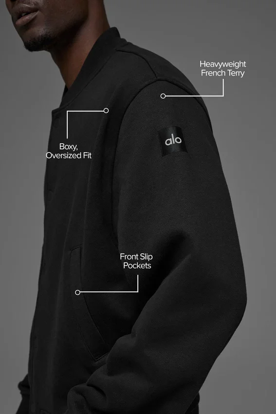 Veste universitaire Renown - Noir