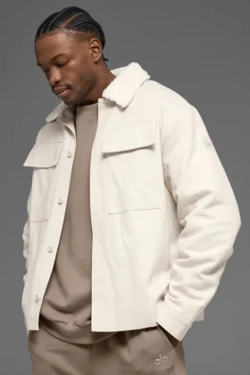Veste utilitaire en toile - Beige