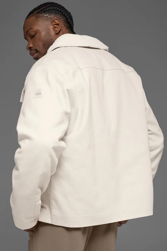 Veste utilitaire en toile - Beige