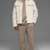 Veste utilitaire en toile - Beige