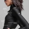 Veste zippée Airlift Ignite - Noir