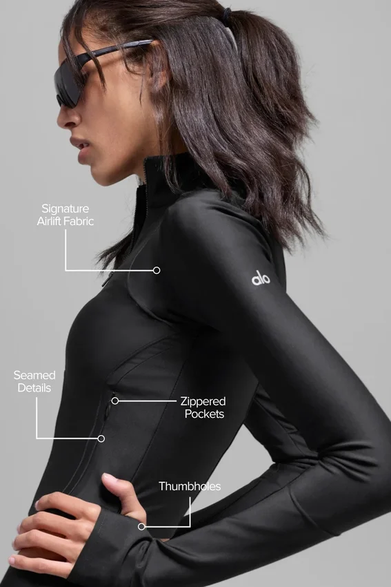 Veste zippée Airlift Ignite - Noir