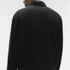 Veste zippée Linen Days - Noir